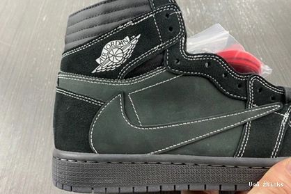 154 Air Scott Jordan 1 Sleek 2346 DM7866 high Travis x 0809